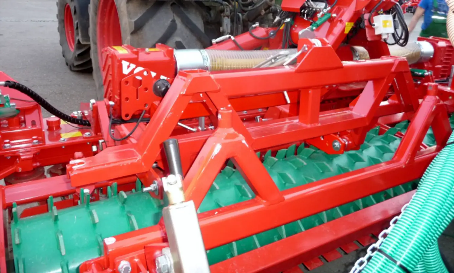 Schnellkuppelrahmen für Horsch-Scharschiene